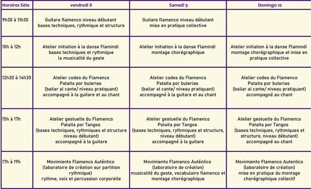 horarios22 Sete