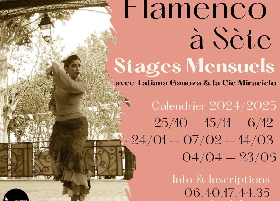 Stages Mensuels du vendredi à Sète