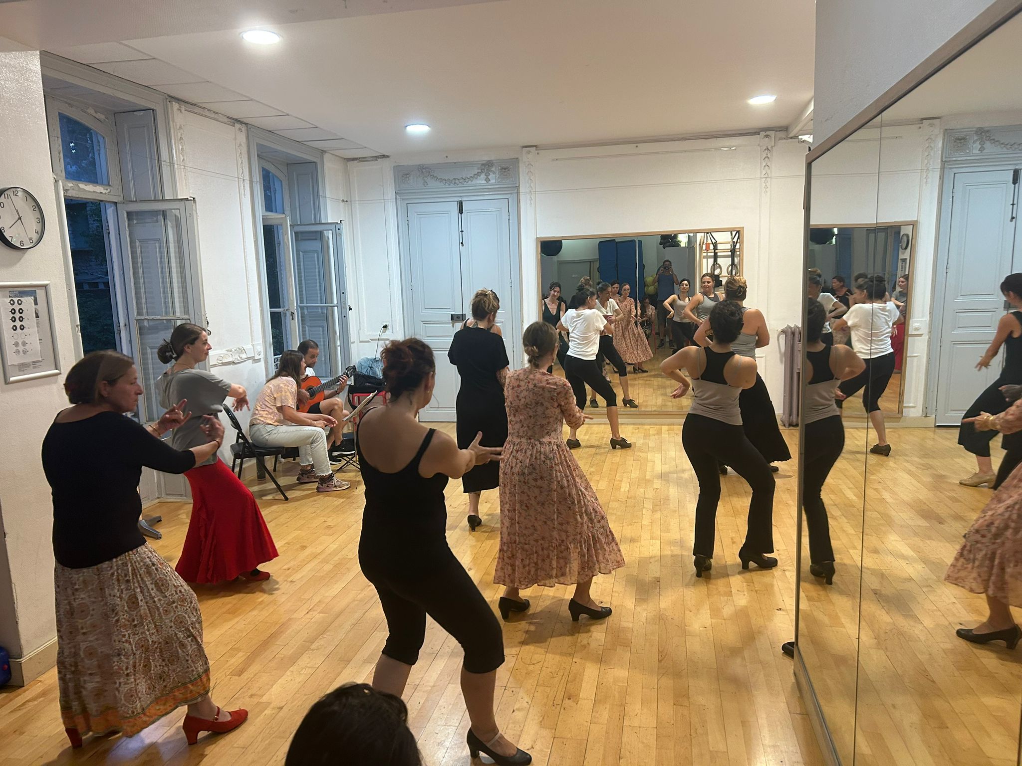 Asso flameco Puro à Sète - pour le Km de danse