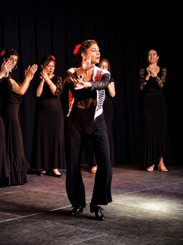 Stage de danse flamenco à Sète 5 Spectacle Mercouri2