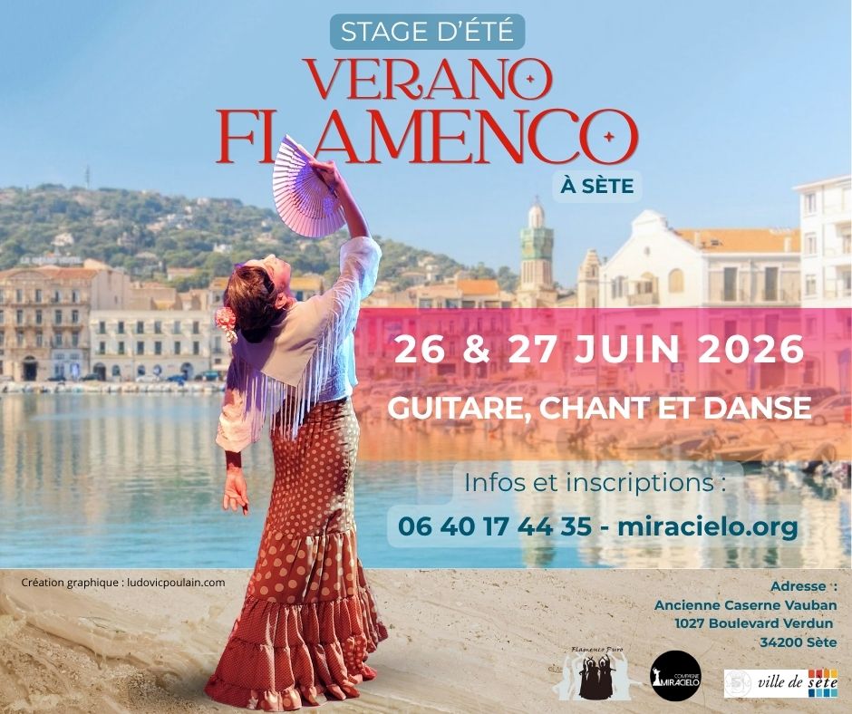 Stage dété Verano flamenco à Sète